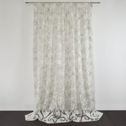 Tessuto Tenda VIENNA col. 0101 + Confezione sartoriale "piega fissa" SU MISURA €69.90 al metro