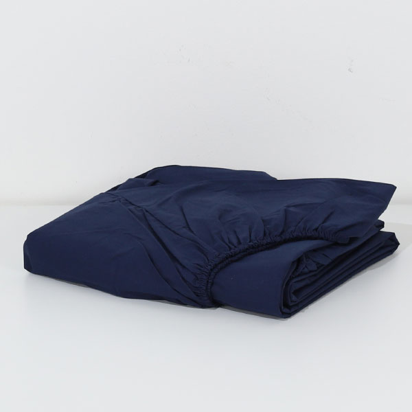 Lenzuolo-Sotto-Con-Angoli-Tinta-Unita-Continuativo Color Blu