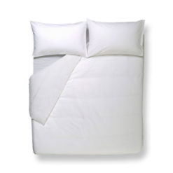 Parure Copripiumino 100% Cotone - Bianco