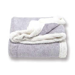 Coperta-Super-Soft-+-Sherpa-Skin-Perla