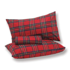 Completo-Lenzuola-Tartan-Rosso-2
