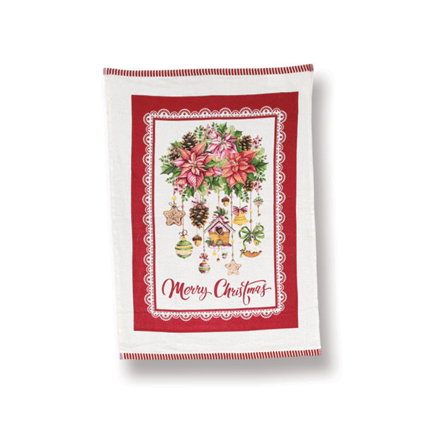 Strofinaccio Ulster Weavers 100% Cotone - Natale Con Pecore Dotty, Multicolore, 48x74 Cm - 2