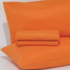 Completo-Lenzuola-mano-seta®-Satin-Nectarine