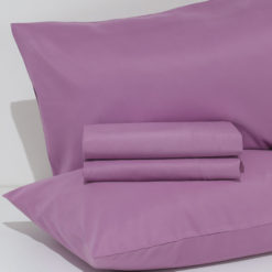 Completo-Lenzuola-mano-seta®-Satin-Smoky-Grape