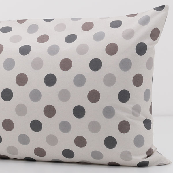 Federe Cuscino 40x40 Cm ANAZOZ - Motivo Brick Wall, Poliestere, Grigio/Bianco/Giallo/Blu, Singola