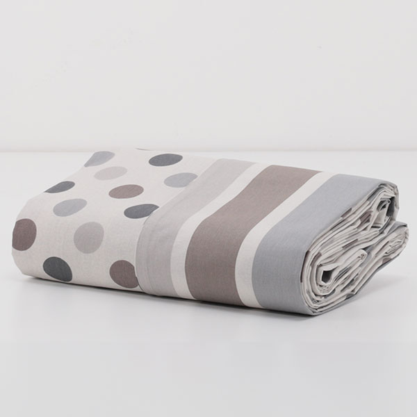 Copripiumino Miracle Home Grigio 180x240 Cm - Reversibile, 50% Cotone 50% Poliestere - Foto 11