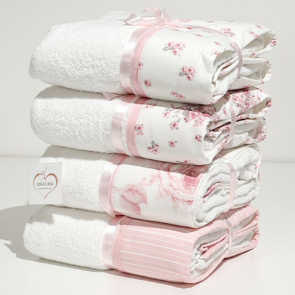 Telo Doccia Extralarge Andrea Home JSuperSoft 180x100 Cm – Spugna Di Cotone 600g/m², Colore Fucsia