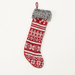 Calza-Befana-Noelle-Scozzese-Rosso