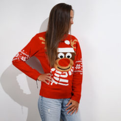 Maglione-Natale-Renna-Rossa