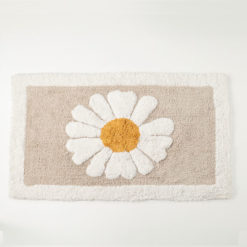 Tappeto-Bagno-Margherita-Beige
