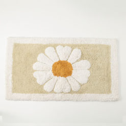Tappeto-Bagno-Margherita-Verde
