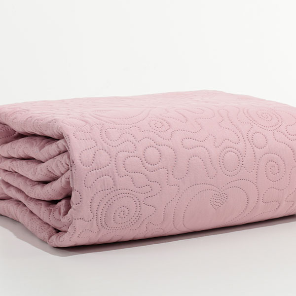 Federa Cuscino Decorativa 40x40cm In Seta Indiana Tessuta A Mano - Motivo Floreale, Colore Magenta - Ruwado.de - 4
