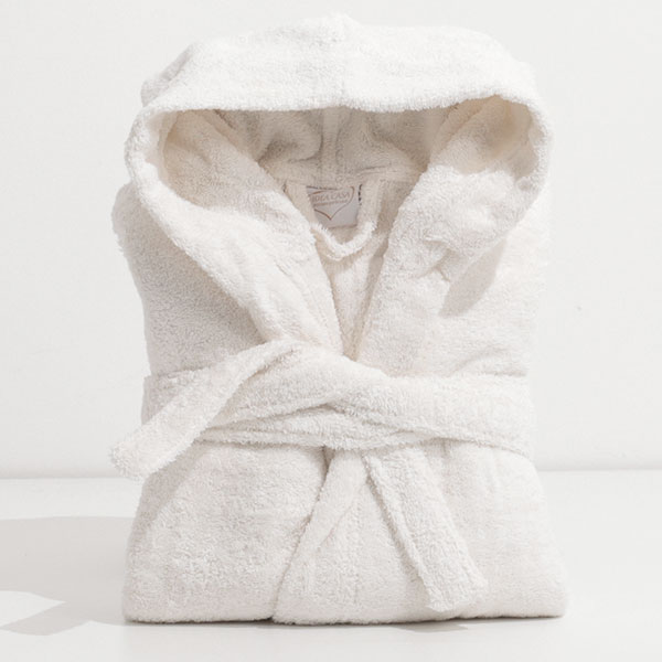 Lu's Chic Accappatoio Lungo Da Donna Con Cappuccio E Cerniera | Morbido E Leggero Per Spa E Relax