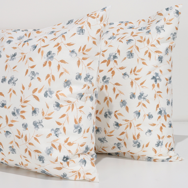 Coppia Federe Cuscino 50x80 Cm - Cotone 100% Righe Grigio, Made In Italy - Foto 12