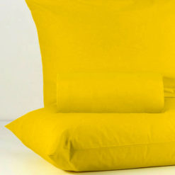 Parure Copripiumino 100% Cotone "Arcobaleno" Light - Giallo