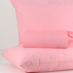 Parure Copripiumino 100% Cotone "Arcobaleno" Light - Rosa