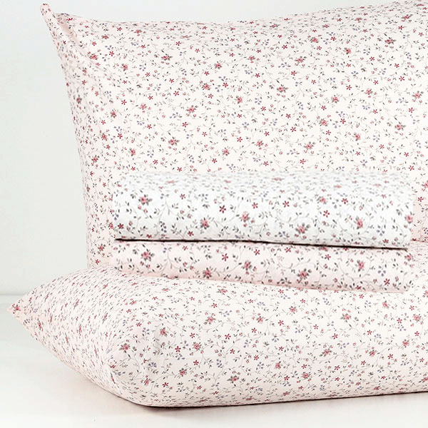 Completo Lenzuola Flanella Gioia Di Gabel In Cotone Acqua | Biancheria Home - Foto 5