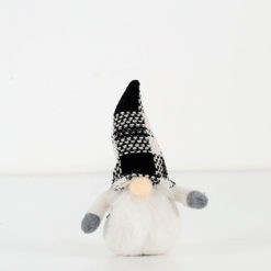 Gnometto Terence Cappello Bianco Nero