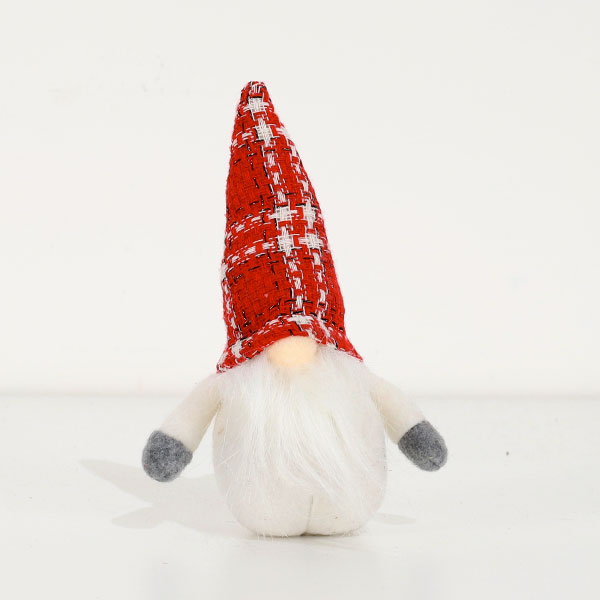 Gnometto Terence Cappello Bianco/Rosso 