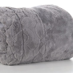 Trapunta-Extra-Soft-Fiore-Grigio