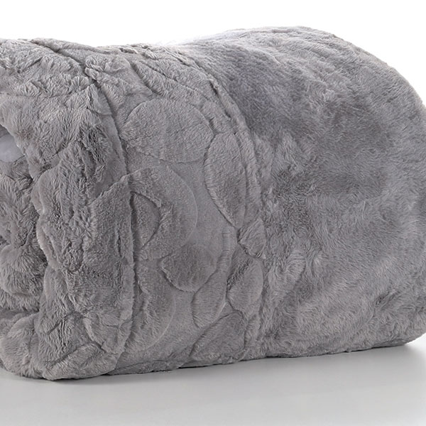 Trapunta-Extra-Soft-Fiore-Grigio