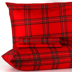 Completo-Lenzuola-mano-seta®-Maxi-Tartan-Rosso.1pg.jpg