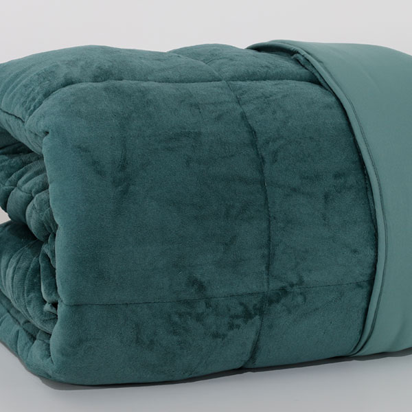 Trapunta-mano-seta®-Soft-Luxury-Verde