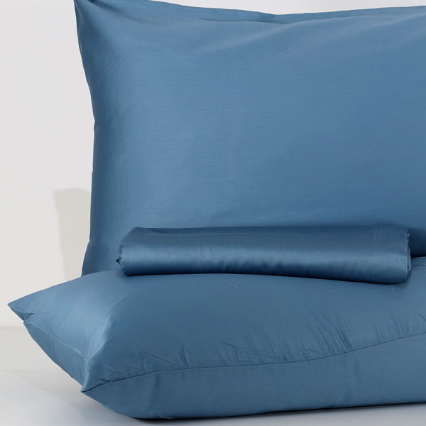 Parure-Lenzuola-Raso-di-Cotone-Eleganza-Avio