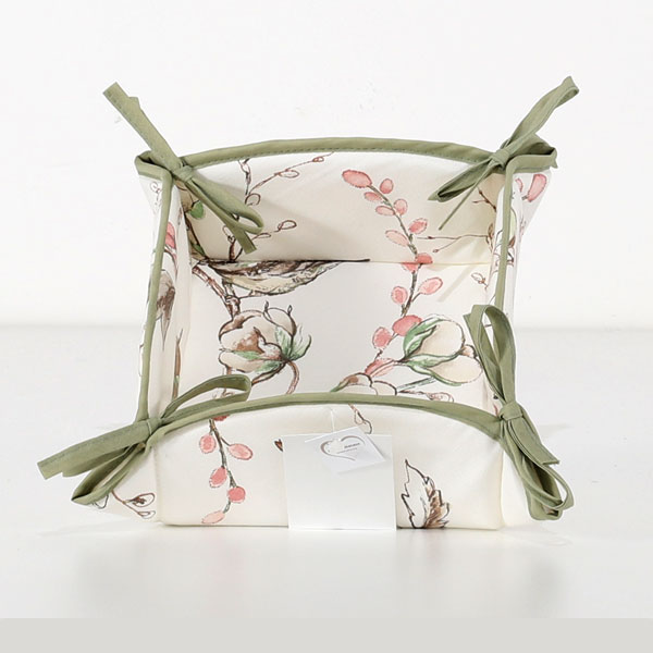 Cestino Portapane "Essenza" - Uccellini