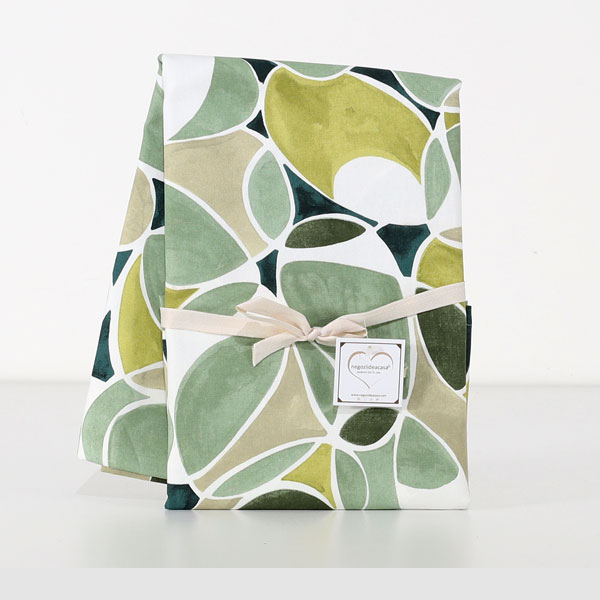 Tovaglia-essenza-Astratto-Verde