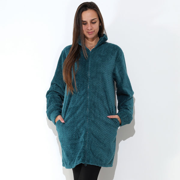 Vestaglia-con-Zip-Intreccio-Ottanio