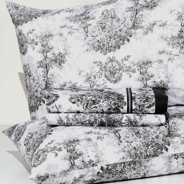 Completo Lenzuola 100% Cotone "Emily" - Grigio