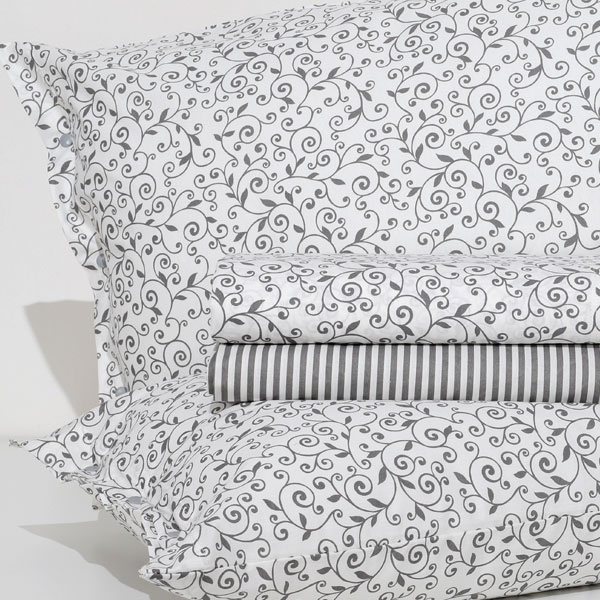 Completo-Lenzuola-Regina-Grigio