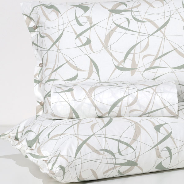 Parure Copripiumino 100% Cotone "Dover" - Verde