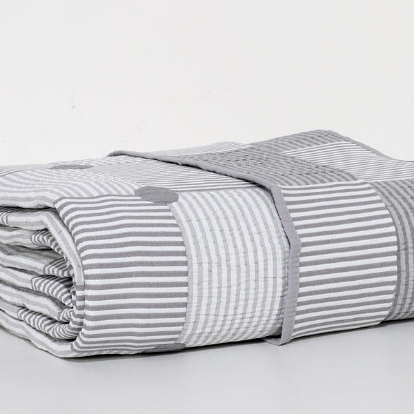 Trapuntino mano seta® Jacquard Brooklyn Grigio