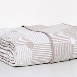 Trapuntino mano seta® Jacquard Brooklyn Tortora