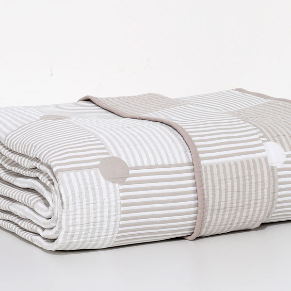 Trapuntino mano seta® Jacquard Brooklyn Tortora