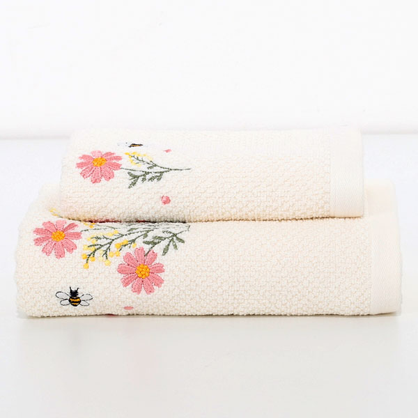 Viso+Ospite-Avorio Fiore Malva