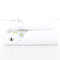 Viso+Ospite-Bianco Fiore Celeste