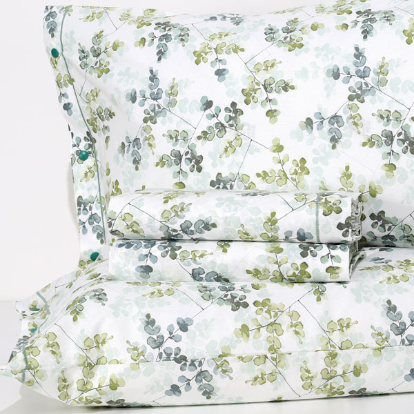 Completo-Lenzuola-Eucalipto-Verde