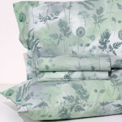 Completo Lenzuola 100% Cotone "Felce"