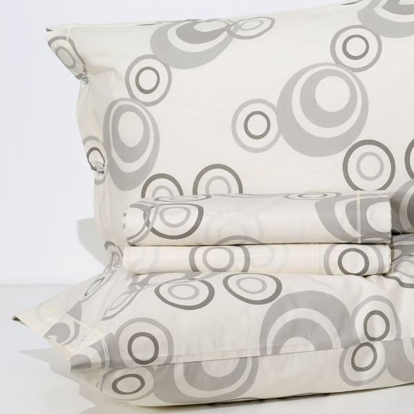 Completo Lenzuola "Linea Naturale" - Cerchi