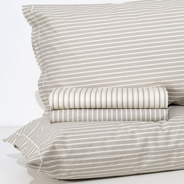 Completo Lenzuola "Linea Naturale" - Righine