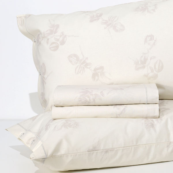 Completo Lenzuola "Linea Naturale" - Rose