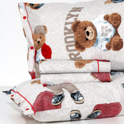 Completo Lenzuola 100% Cotone "Ted"