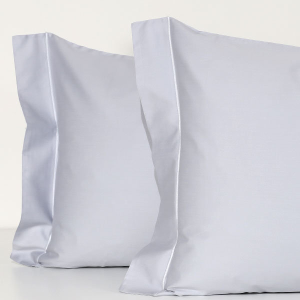 Coppia Federe Raso 60 Cotone 100% Cleopatra - Perla