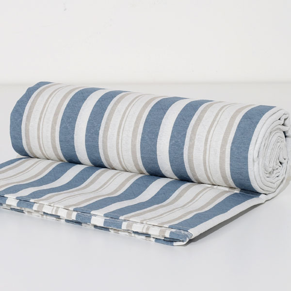 Copriletto Piquet "Alice" - Blu