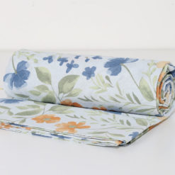 Copriletto Piquet "Ginevra" - Azzurro