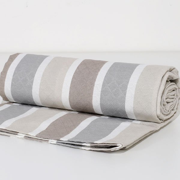 Copriletto Piquet "Positano" - Tortora