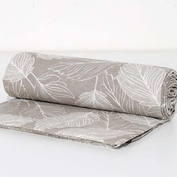 Copriletto Piquet "Zanzibar" - Tortora